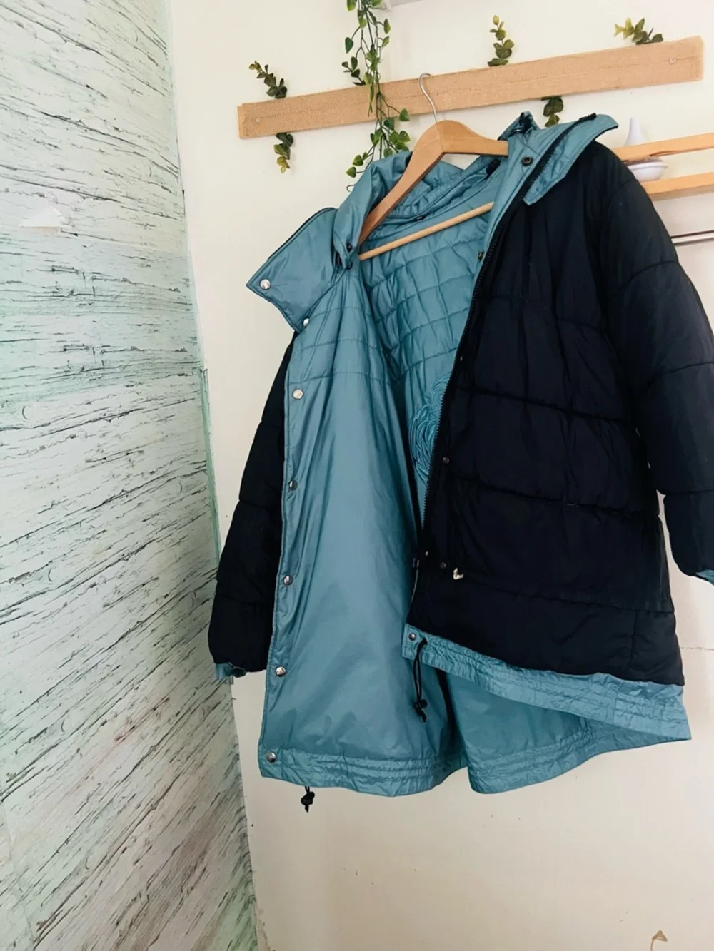 Vintage Kanuk Unisex Puffer Jacket | Size 5 | Teal Blue | Hooded Winter Coat - Picture 14 of 16